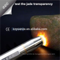 Jade Testing Taschenlampe, Taschenlampe für Stein, 18650 Edelstahl Taschenlampe